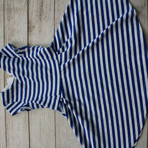 Childrens Place Blue and White Girls Dress